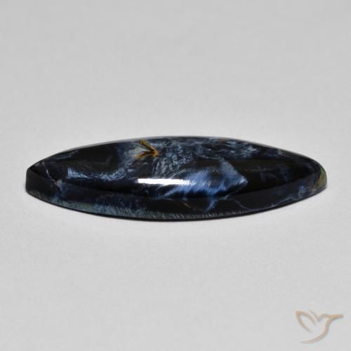 Pietersite Multicolore naturale da 5.06 ct, Taglio marquise, Opaco