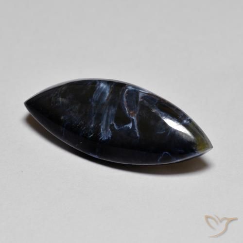 6.07ct Naturale Multicolore Pietersite, Taglio marquise, Opaco