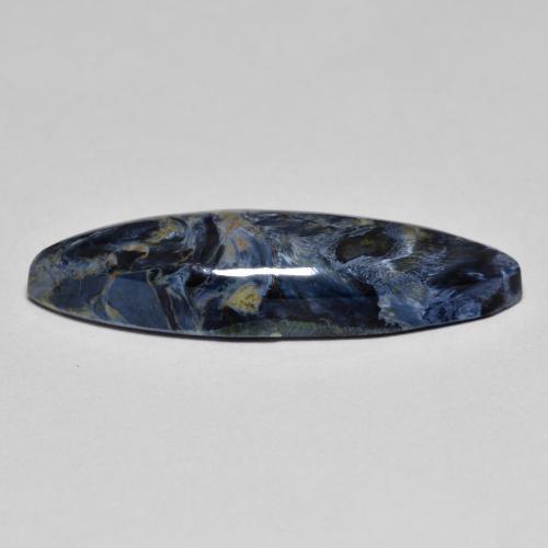 Pietersite Multicolore naturale da 5.19 ct, Taglio marquise, Opaco