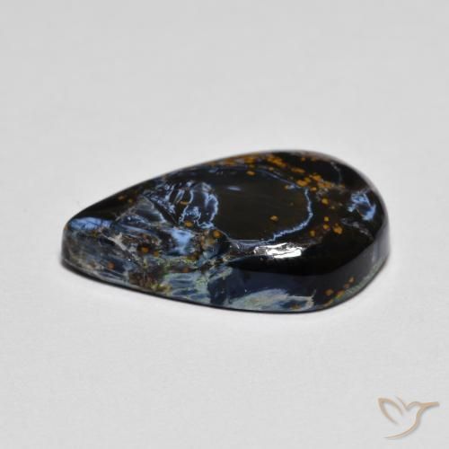 Pietersite Multicolore naturale da 4.78 ct, Forma a pera, Opaco