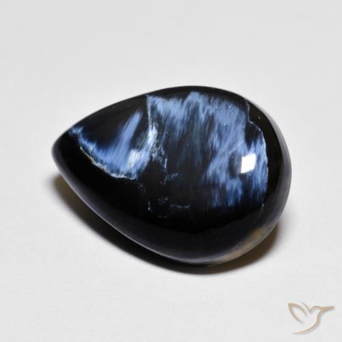 Pietersite Multicolore naturale da 6.93 ct, Forma a pera, Opaco