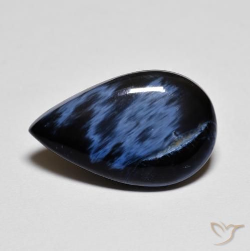 4.20ct Naturale Multicolore Pietersite, Forma a pera, Opaco