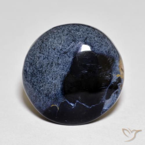 7.34ct Naturale Multicolore Pietersite, Rotondo, Opaco