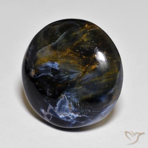 Pietersite Multicolore naturale da 11.16 ct, Rotondo, Opaco