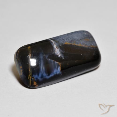 6.67ct Naturale Multicolore Pietersite, Cuscino, Opaco