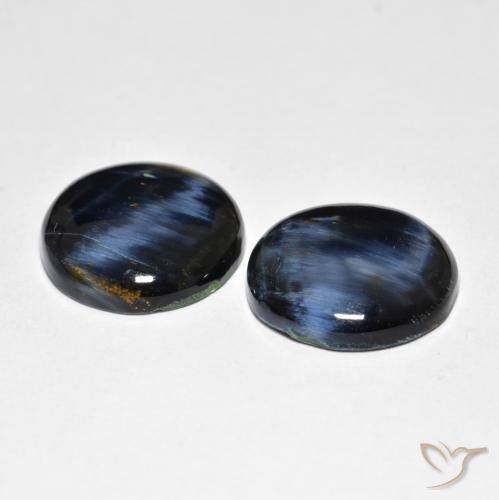 Gemme di Pietersite Multicolore naturale da 11.71 ct, Rotondo, Opaco