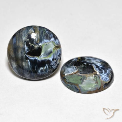 Gemme di Pietersite Multicolore naturale da 11.35 ct, Rotondo, Opaco