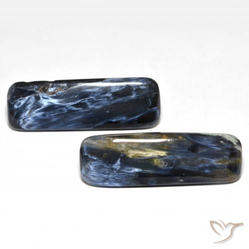 17.43ctw Naturale Multicolore Pietersite, Cuscino, Opaco