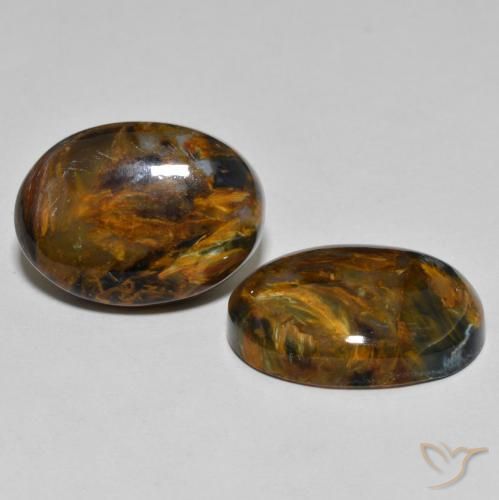 Gemme di Pietersite Multicolore naturale da 20.08 ct, Ovale, Opaco