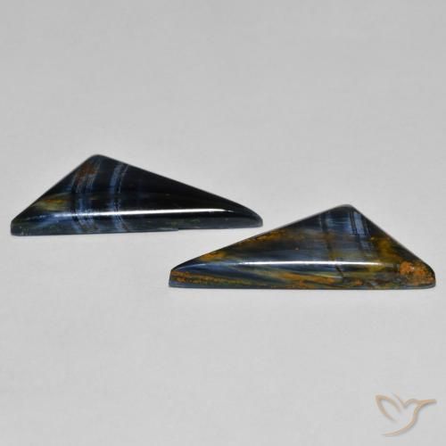 Gemme di Pietersite Multicolore naturale da 11.95 ct, Taglio a fantasia, Opaco