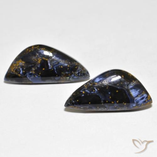 11.21ctw Naturale Multicolore Pietersite, Taglio a fantasia, Opaco