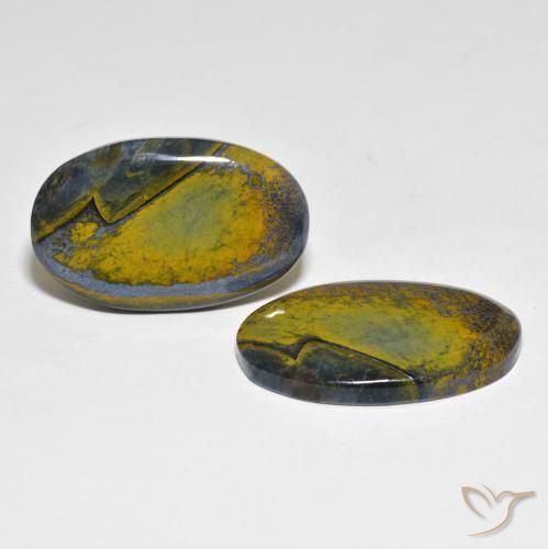 Gemme di Pietersite Multicolore naturale da 24.26 ct, Ovale, Opaco