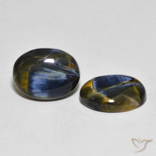 Gemme di Pietersite Multicolore naturale da 10.15 ct, Ovale, Opaco
