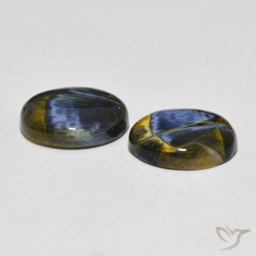 Gemme di Pietersite Multicolore naturale da 10.15 ct, Ovale, Opaco