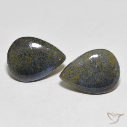 8.36ctw Naturale Multicolore Pietersite, Forma a pera, Opaco