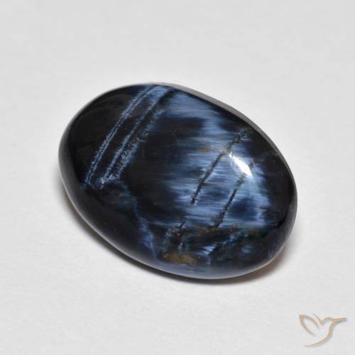 6.15ct Naturale Multicolore Pietersite, Ovale, Opaco