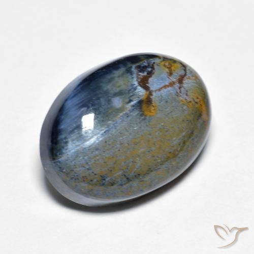 Pietersite Multicolore naturale da 7.30 ct, Ovale, Opaco