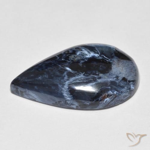 Pietersite Multicolore naturale da 8.28 ct, Forma a pera, Opaco