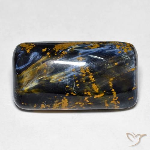 Pietersite Multicolore naturale da 14.99 ct, Taglio a cuscino, Opaco
