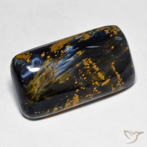 Pietersite Multicolore naturale da 14.99 ct, Taglio a cuscino, Opaco