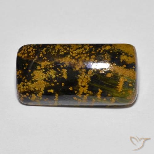 10.02ct Naturale Multicolore Pietersite, Cuscino, Opaco