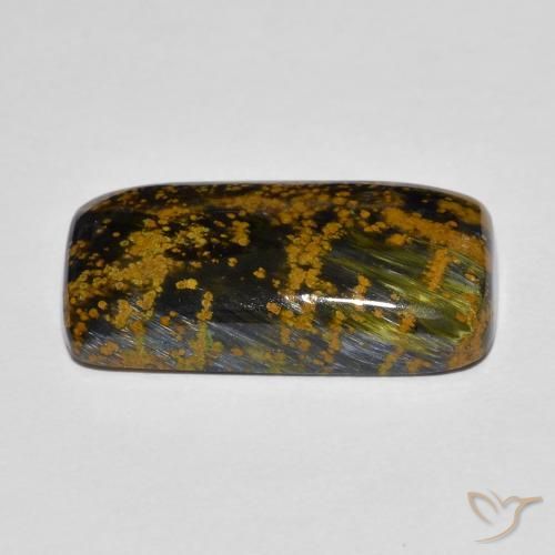 Pietersite Multicolore naturale da 10.02 ct, Cuscino, Opaco