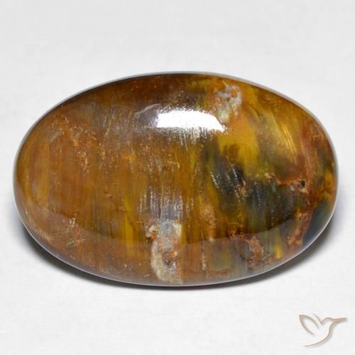 Pietersite Multicolore naturale da 18.70 ct, Ovale, Opaco