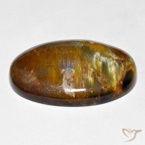 Pietersite Multicolore naturale da 18.70 ct, Ovale, Opaco