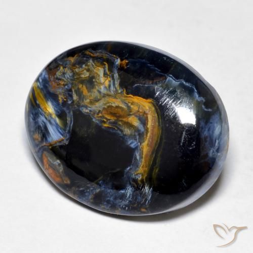 Pietersite Multicolore naturale da 17.16 ct, Ovale, Opaco