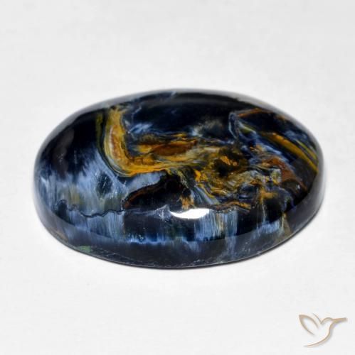 Pietersite Multicolore naturale da 17.16 ct, Ovale, Opaco