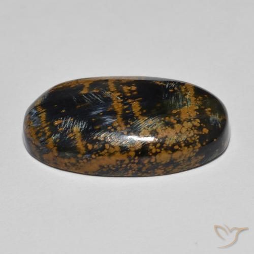 Pietersite Multicolore naturale da 11.58 ct, Ovale, Opaco