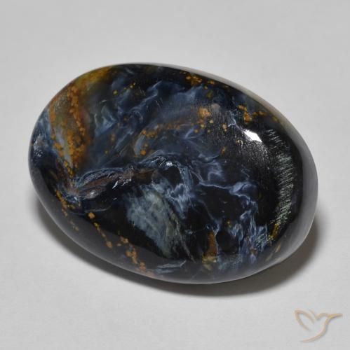Pietersite Multicolore naturale da 11.52 ct, Ovale, Opaco