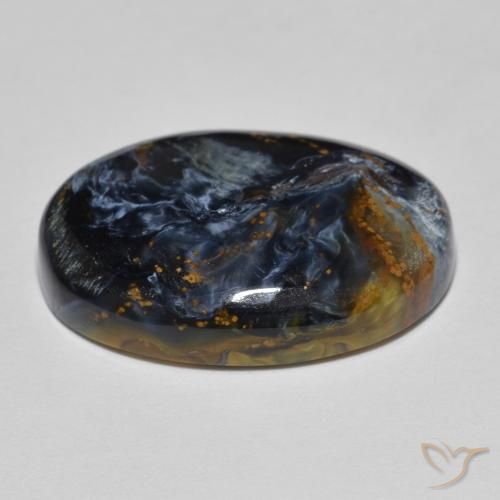 Pietersite Multicolore naturale da 11.52 ct, Ovale, Opaco