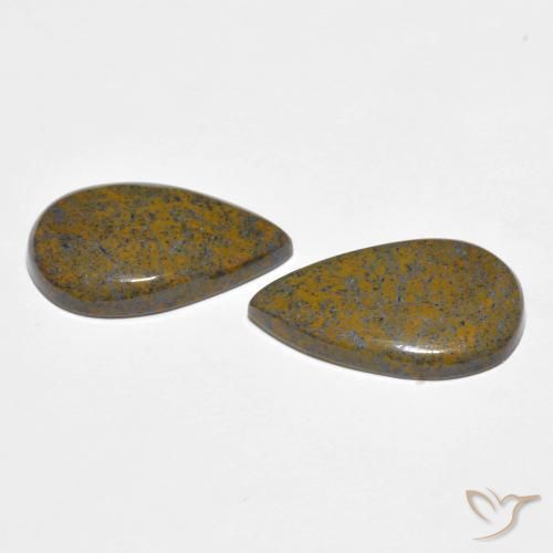 Gemme di Pietersite Multicolore naturale da 7.59 ct, Forma a pera, Opaco