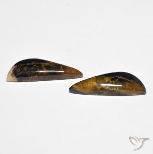 Gemme di Pietersite Multicolore naturale da 14.31 ct, Taglio a fantasia, Opaco