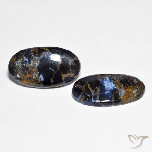 Gemme di Pietersite Multicolore naturale da 12.19 ct, Ovale, Opaco