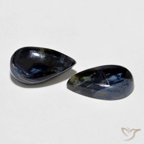 Gemme di Pietersite Multicolore naturale da 7.26 ct, Forma a pera, Opaco