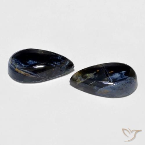 Gemme di Pietersite Multicolore naturale da 7.26 ct, Forma a pera, Opaco