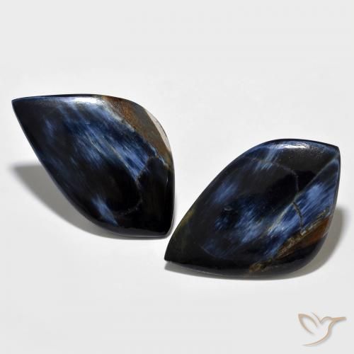23.21ctw Naturale Multicolore Pietersite, Taglio a fantasia, Opaco