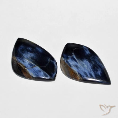 Gemme di Pietersite Multicolore naturale da 23.21 ct, Taglio a fantasia, Opaco