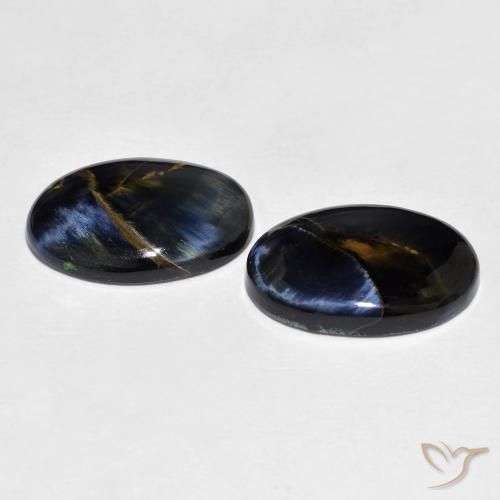 Gemme di Pietersite Multicolore naturale da 9.25 ct, Ovale, Opaco