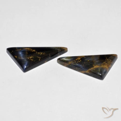Gemme di Pietersite Multicolore naturale da 10.76 ct, Taglio a fantasia, Opaco