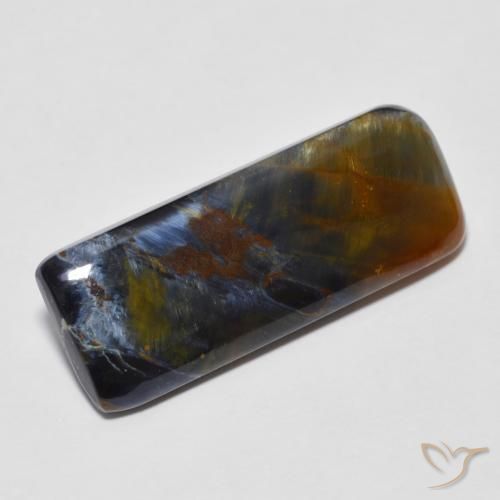 Pietersite Multicolore naturale da 7.76 ct, Cuscino, Opaco