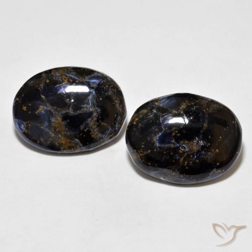 13.88ctw Naturale Multicolore Pietersite, Ovale, Opaco