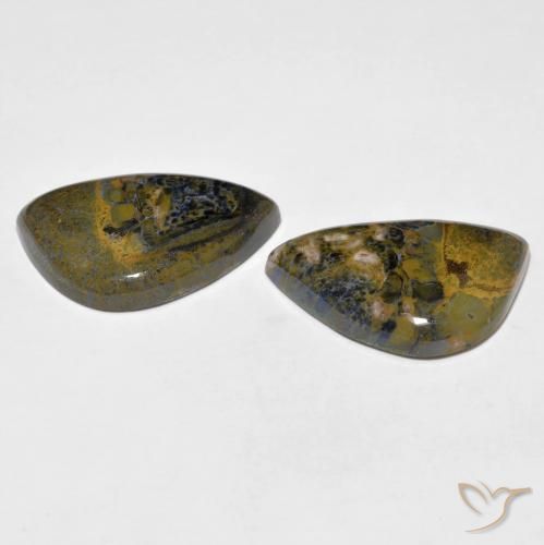 Gemme di Pietersite Multicolore naturale da 12.02 ct, Taglio a fantasia, Opaco
