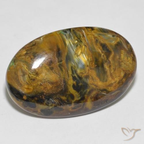 Pietersite Multicolore naturale da 22.94 ct, Ovale, Opaco