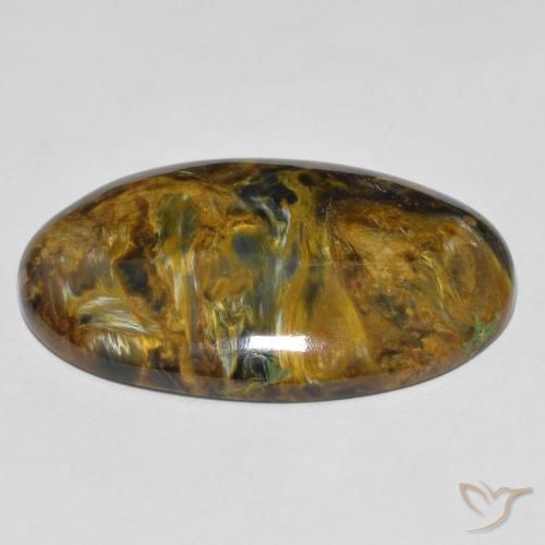 Pietersite Multicolore naturale da 22.94 ct, Ovale, Opaco