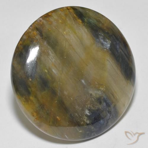 Pietersite Multicolore naturale da 36.15 ct, Rotondo, Opaco