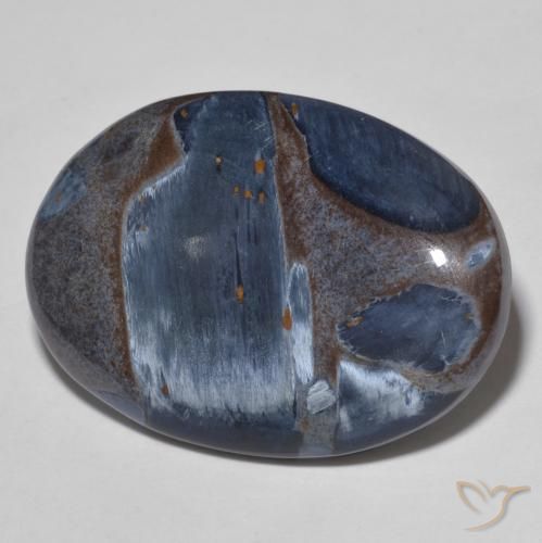 Pietersite Multicolore naturale da 20.48 ct, Ovale, Opaco