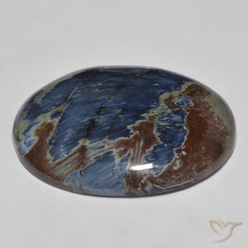 Pietersite Multicolore naturale da 23.37 ct, Ovale, Opaco